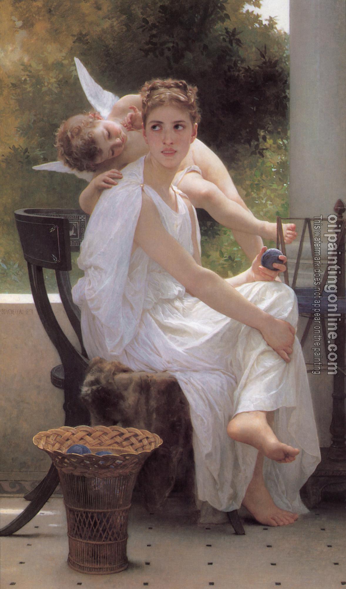 Bouguereau, William-Adolphe - Work Interrupted